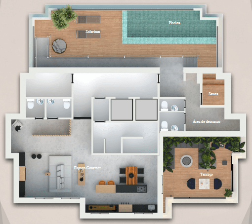 Planta 2 — Marquês Ipiranga - Residencial