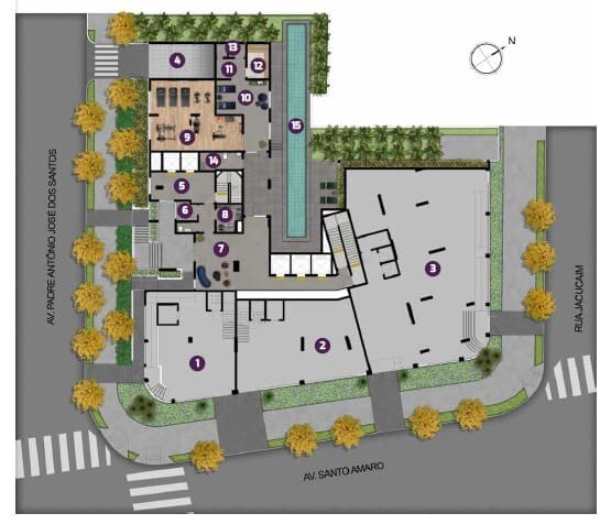 Planta 1 — Movi Campo Belo - Residencial