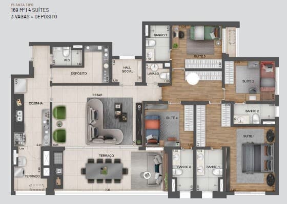 Planta 2 — Expression Ibirapuera by EZ