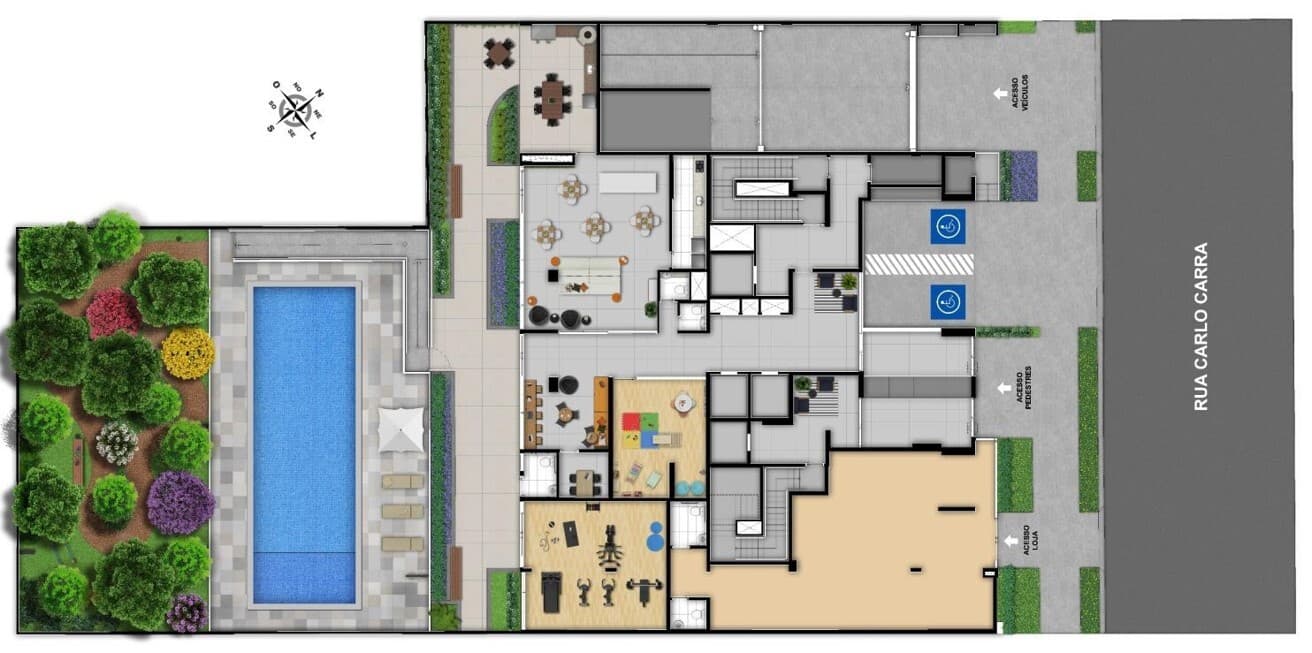 Planta 1 — C290 - Residencial