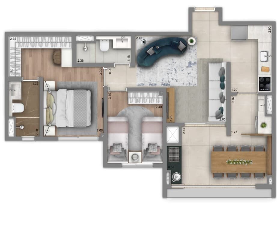 Planta 1 — Infinity Nova Klabin