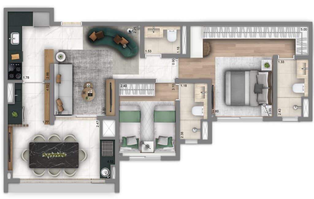 Planta 2 — Infinity Nova Klabin