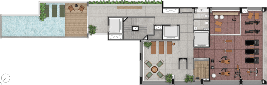 Planta 2 — Sabino - Residencial