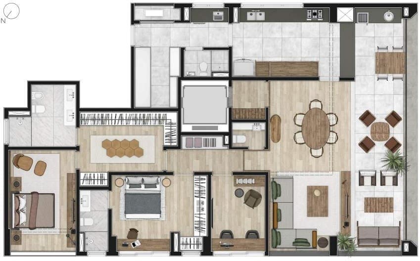 Planta 5 — Sabino - Residencial