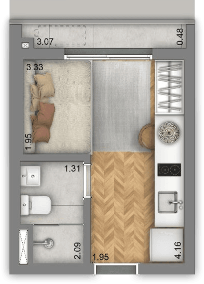 Planta 4 — Jardim Lobato - Residencial