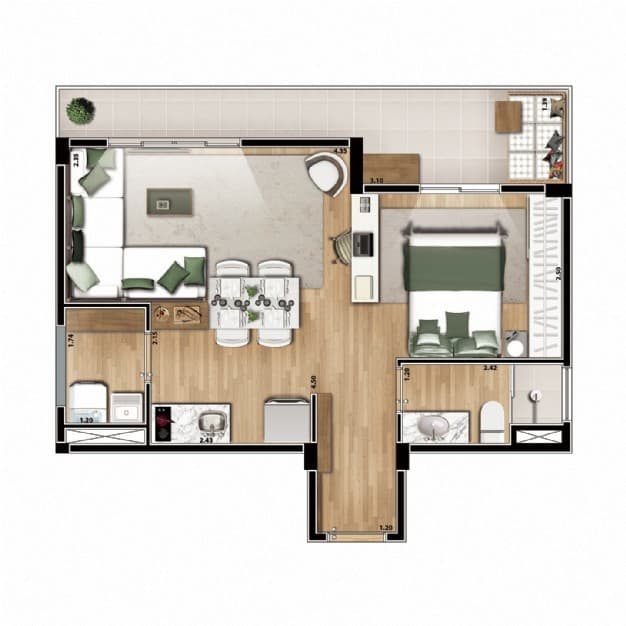 Planta 4 — New Park MBigucci