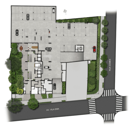 Planta 2 — Varanda Vila Ema