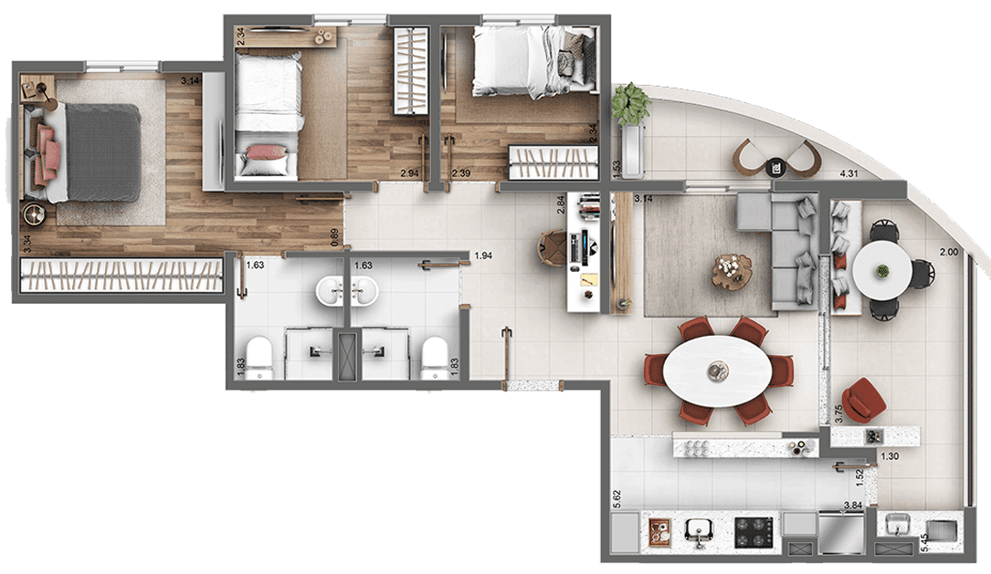Planta 4 — Vista 553