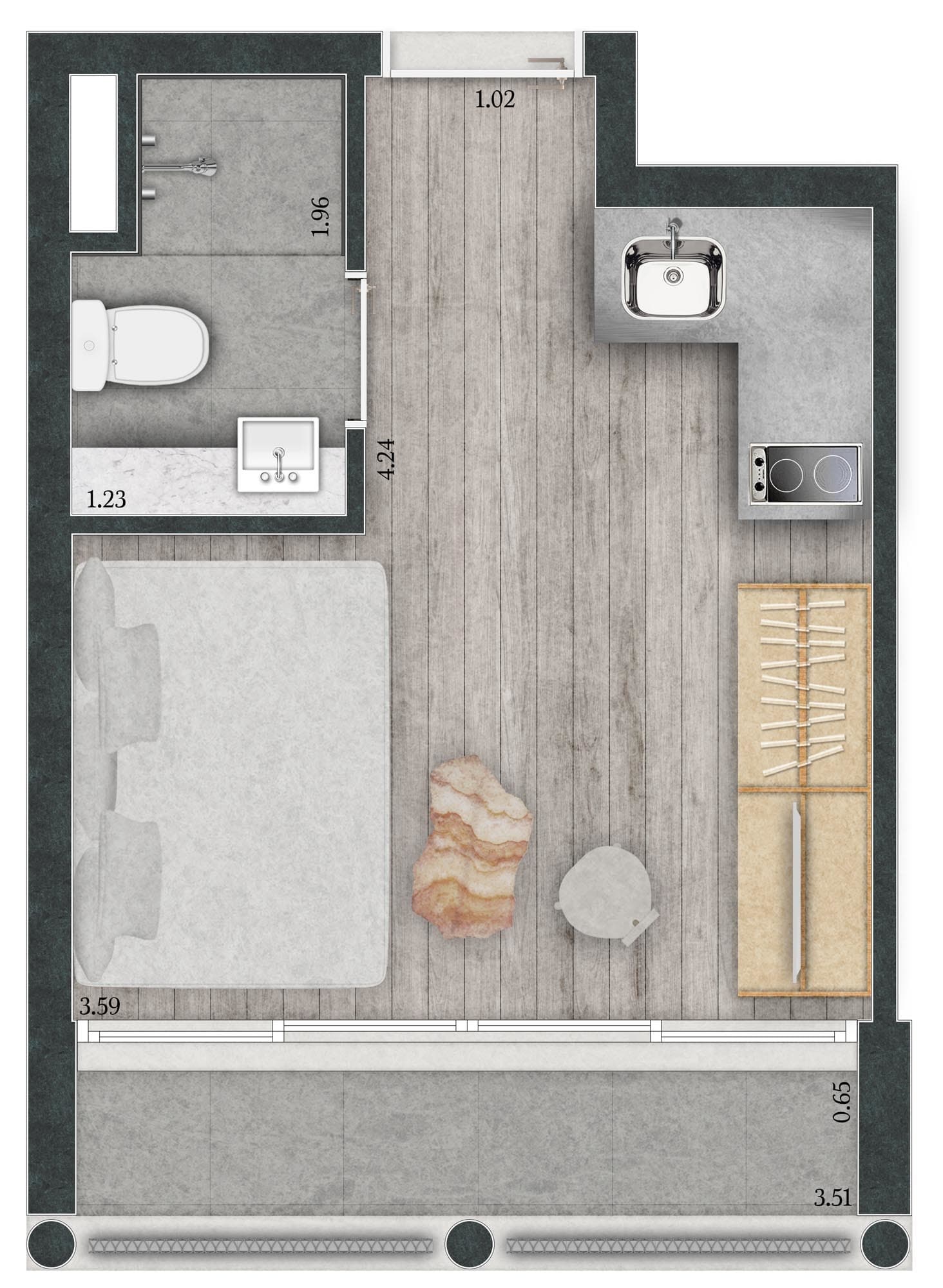 Planta 4 — VN Frei Caneca - Residencial
