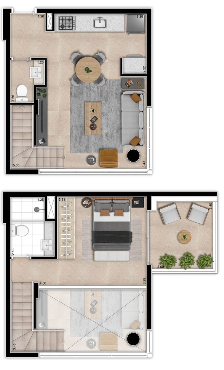 Planta 5 — Indi 70 - Residencial