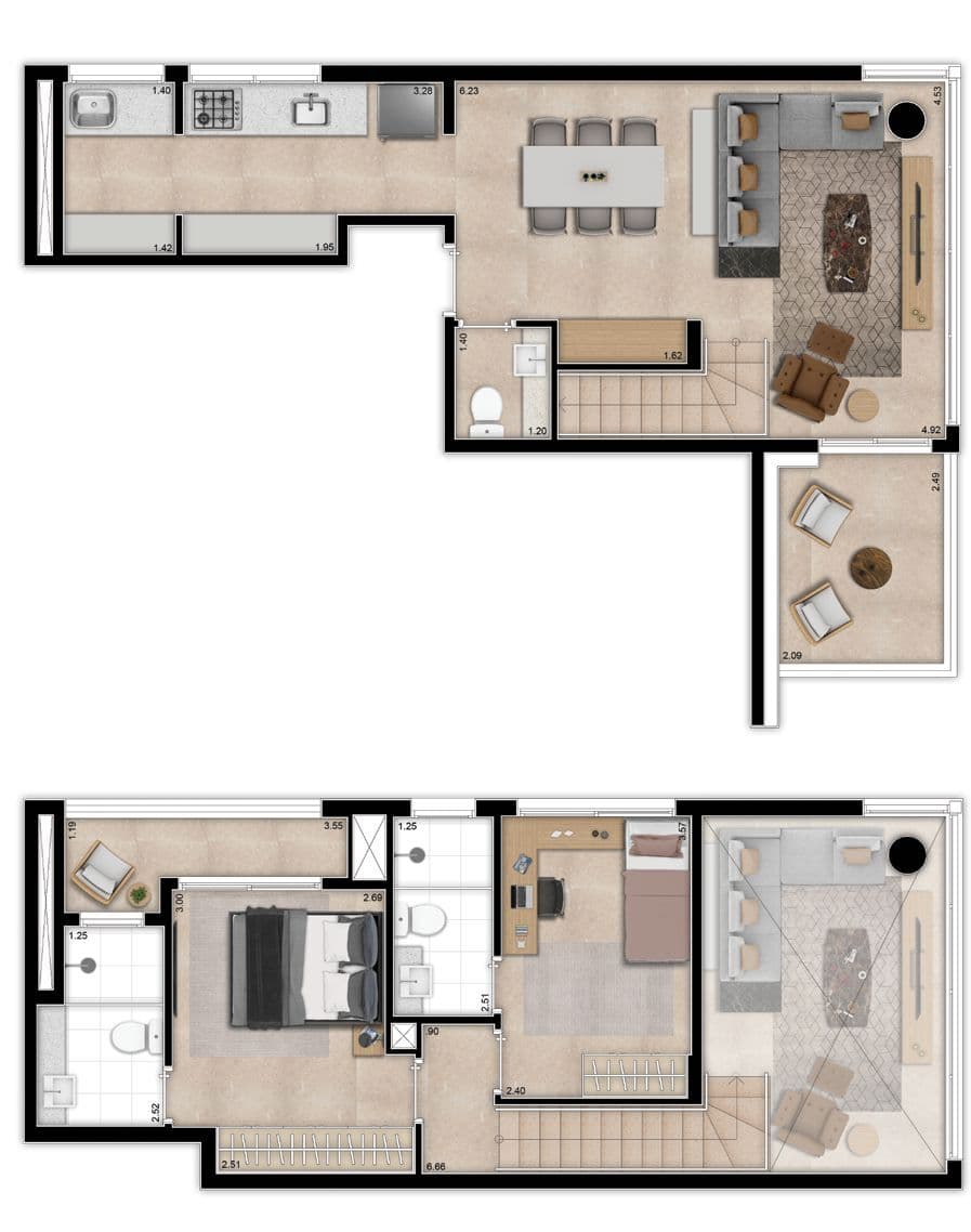 Planta 6 — Indi 70 - Residencial