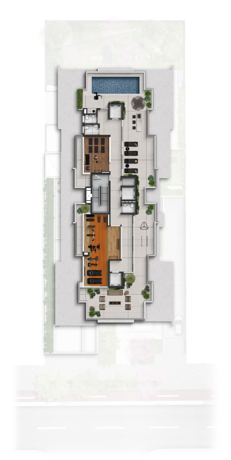 Planta 1 — Mirart Vila Mariana - Residencial