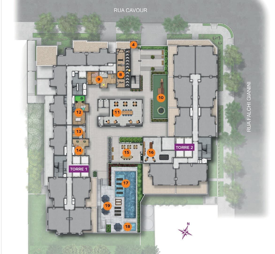 Planta 1 — Vivaz Prime Vila Prudente