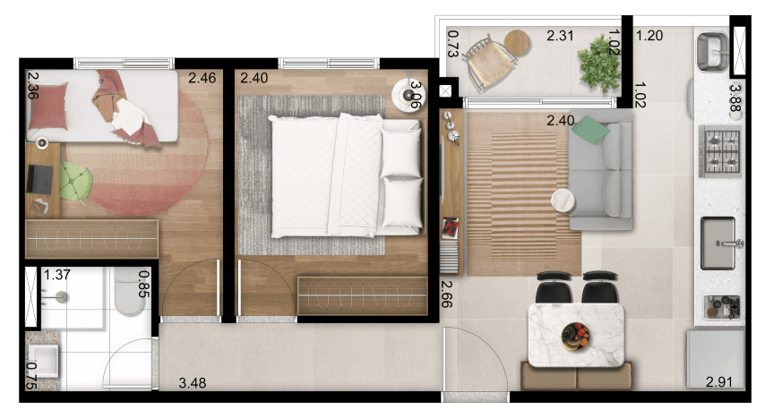 Planta 2 — Max Villa Lobos