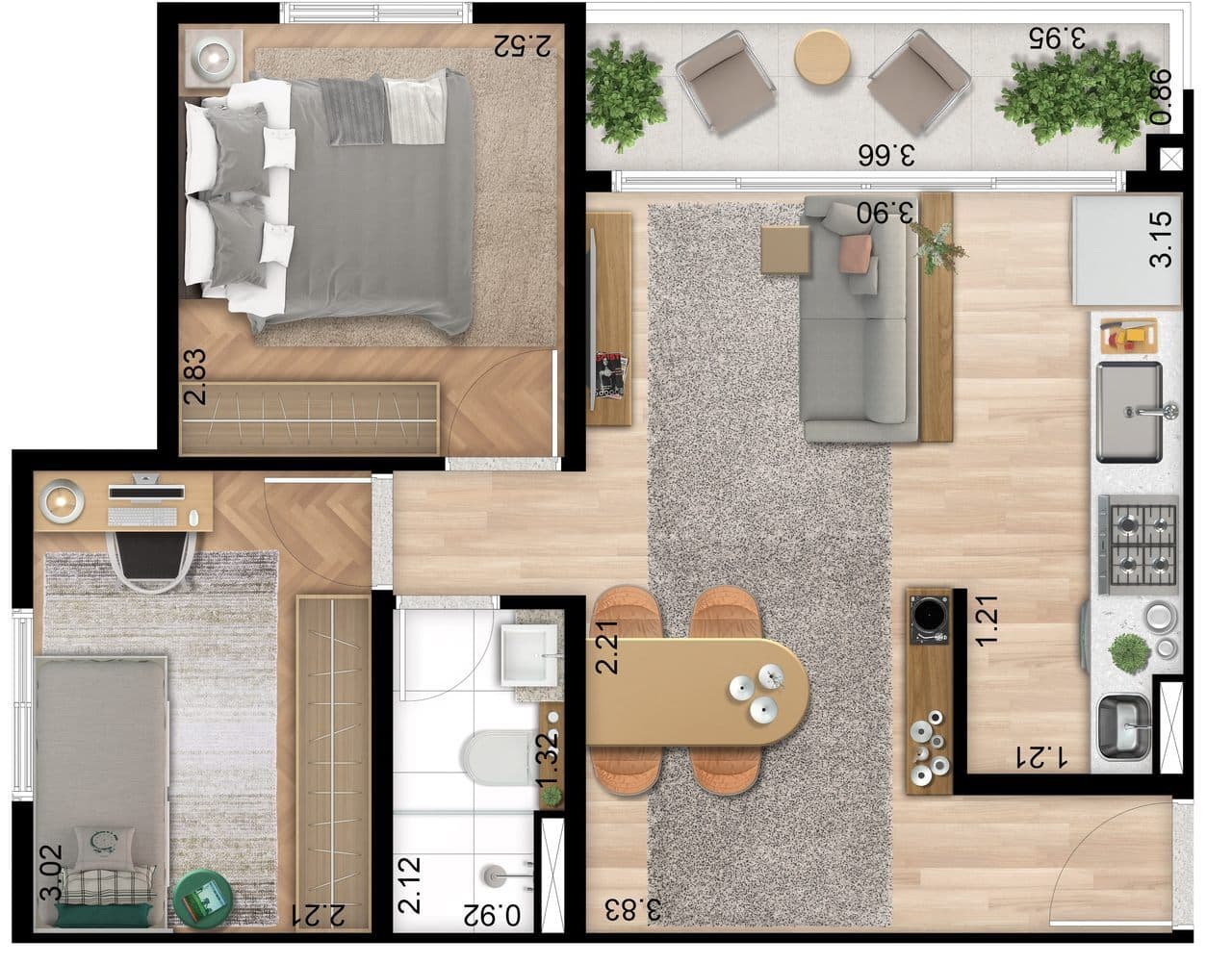 Planta 3 — Max Villa Lobos