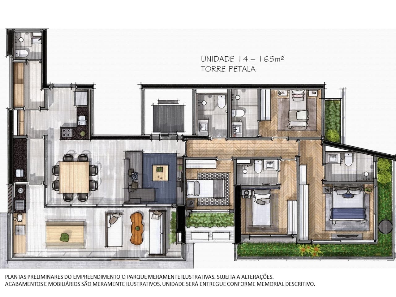 Planta 2 — O Parque Pétala
