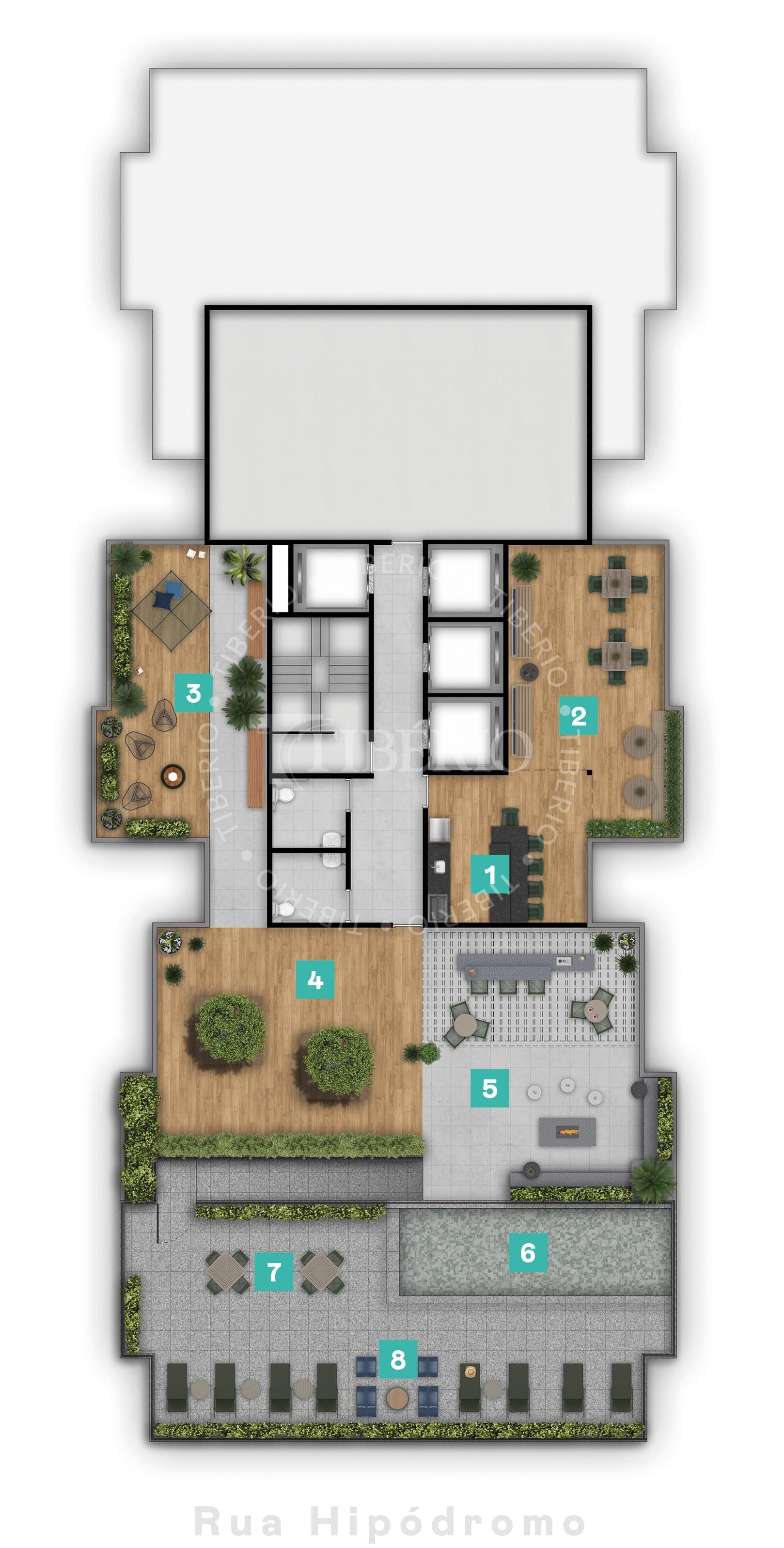Planta 1 — Hit Mooca - Residencial