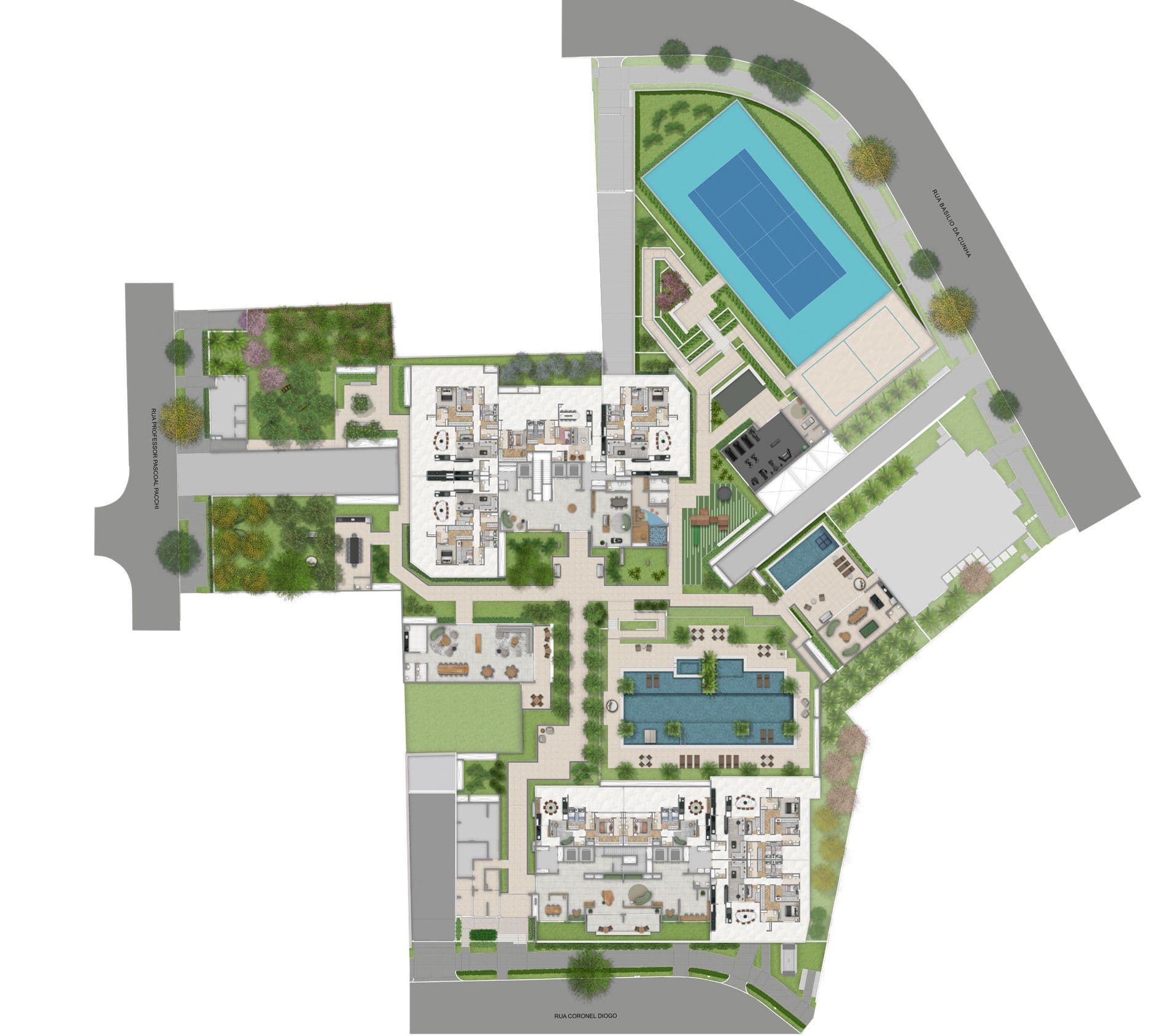 Planta 1 — Living Wellness Aclimação - Residencial