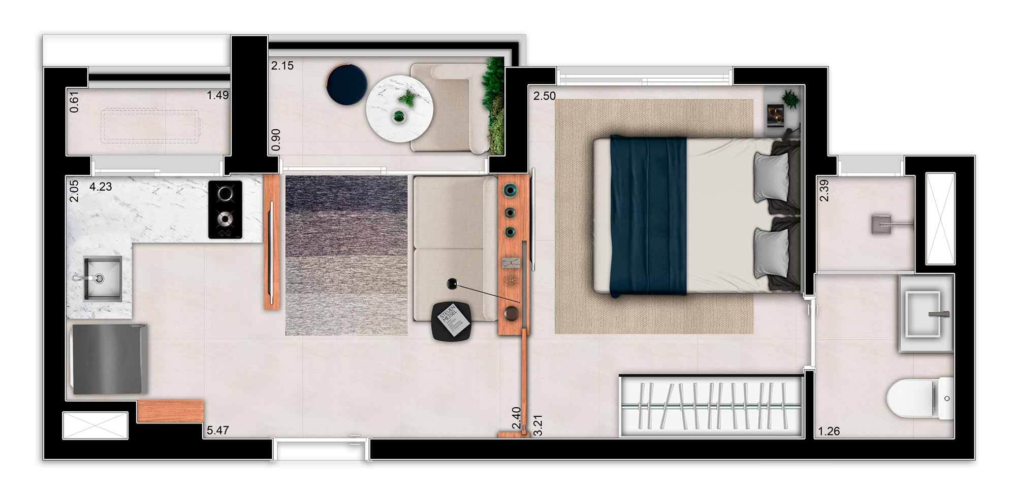Planta 2 — Blend Santa Cecília - NR