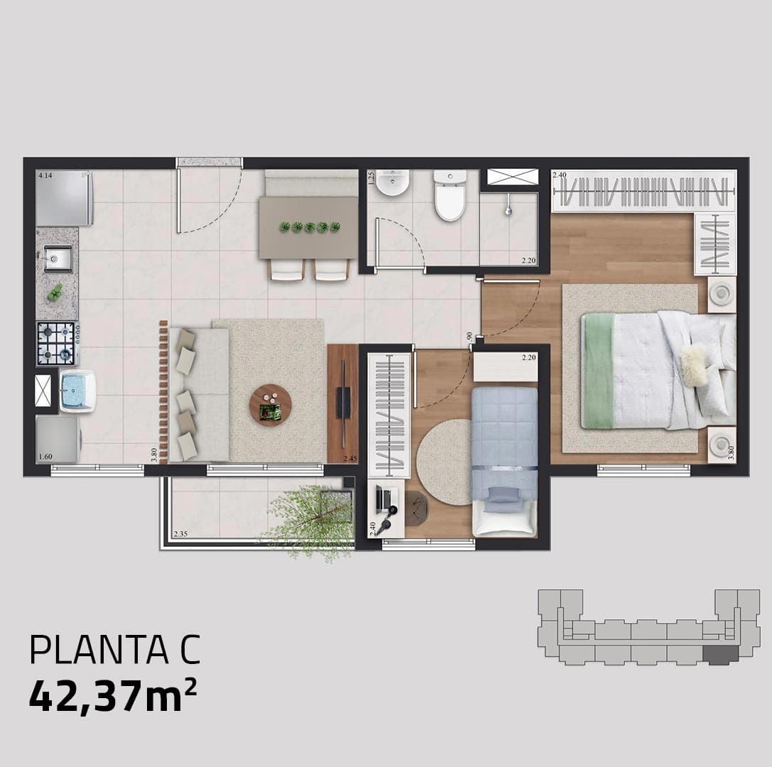 Planta 3 — Vivenci Guaianases