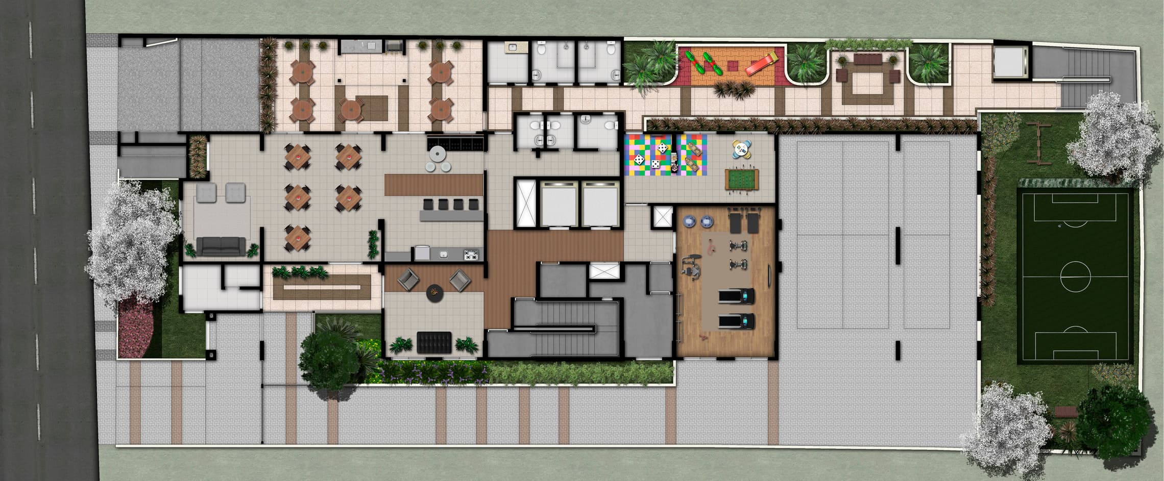 Planta 1 — Alvorada Residence