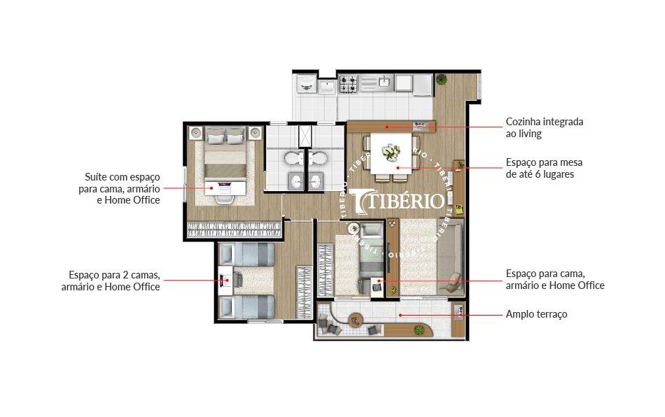Planta 6 — My Space Conceição