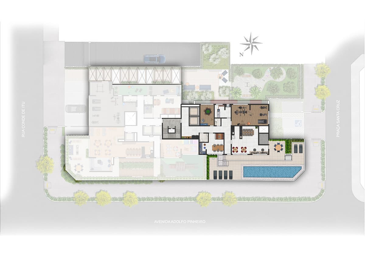 Planta 1 — Arch Boa Vista - NR
