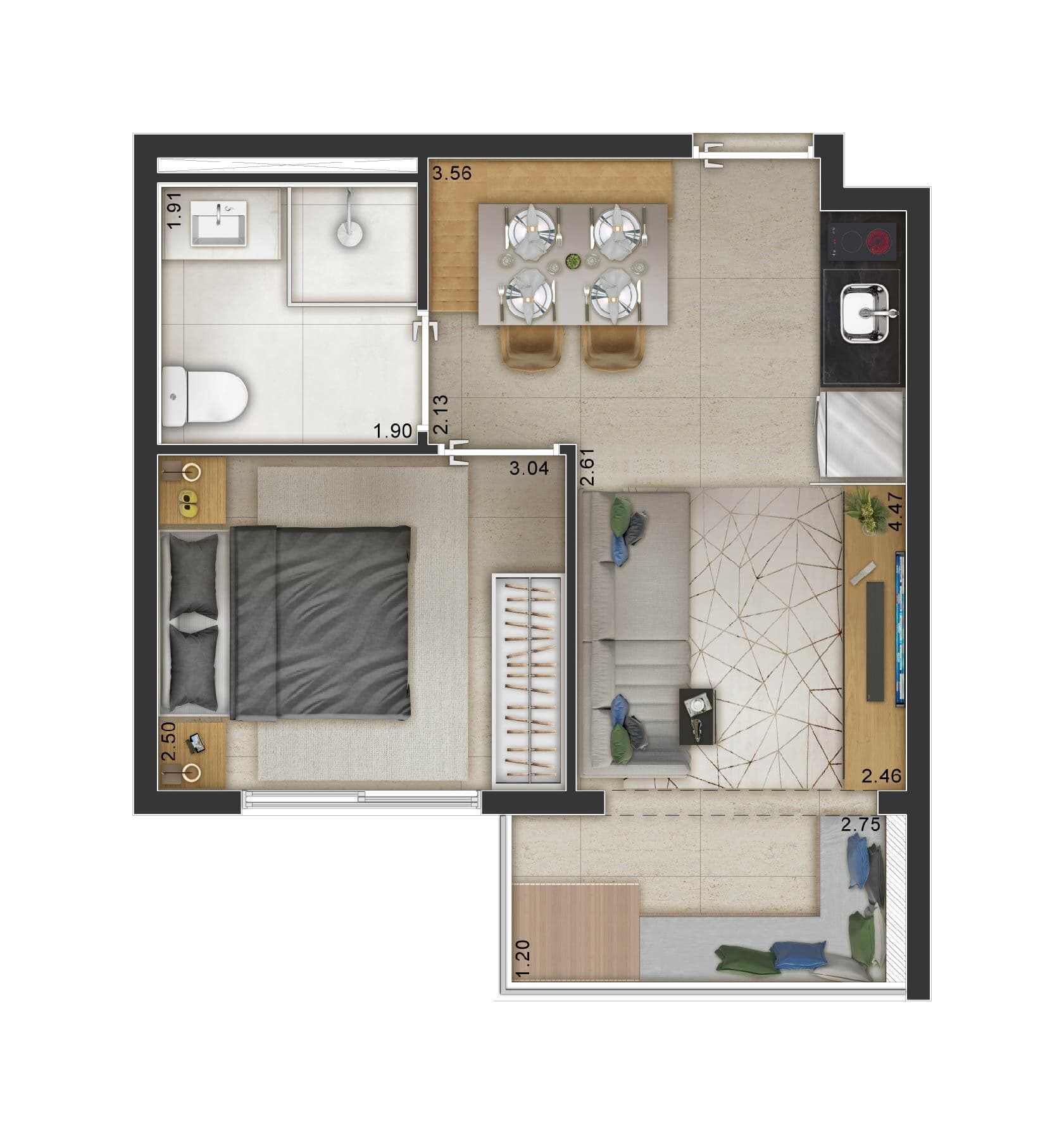 Planta 4 — Arch Boa Vista - NR
