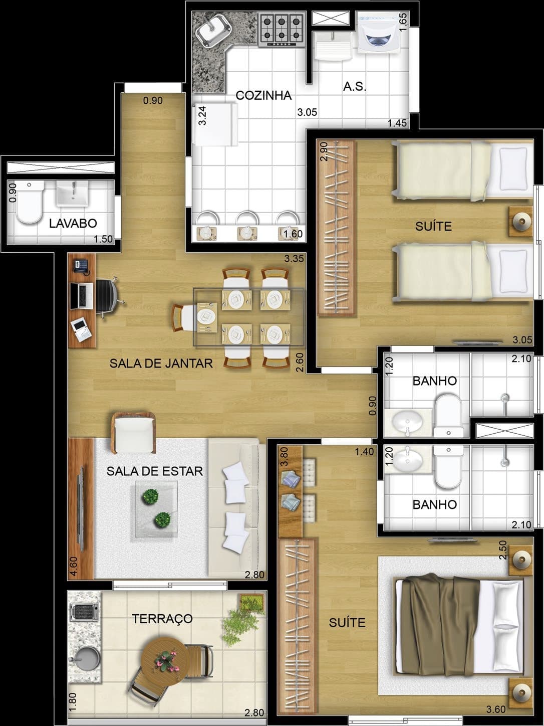 Planta 2 — First Class Mbigucci Premium
