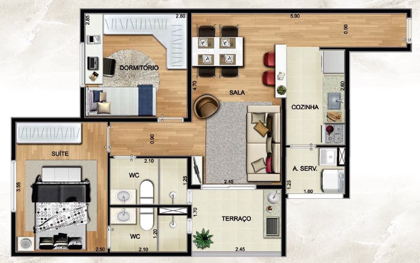 Planta 2 — Olimpic MBigucci