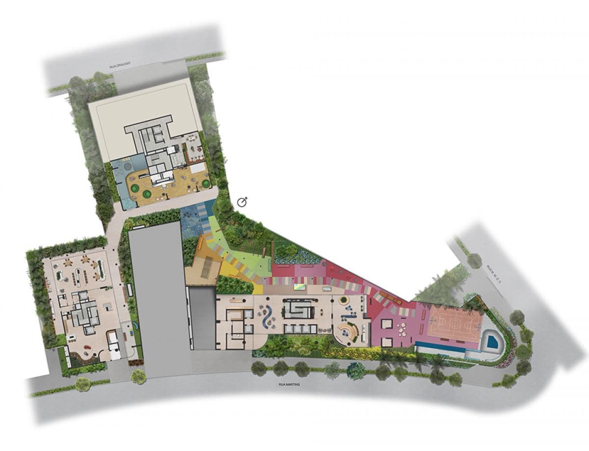 Planta 1 — Cidade Jockey Shanghai