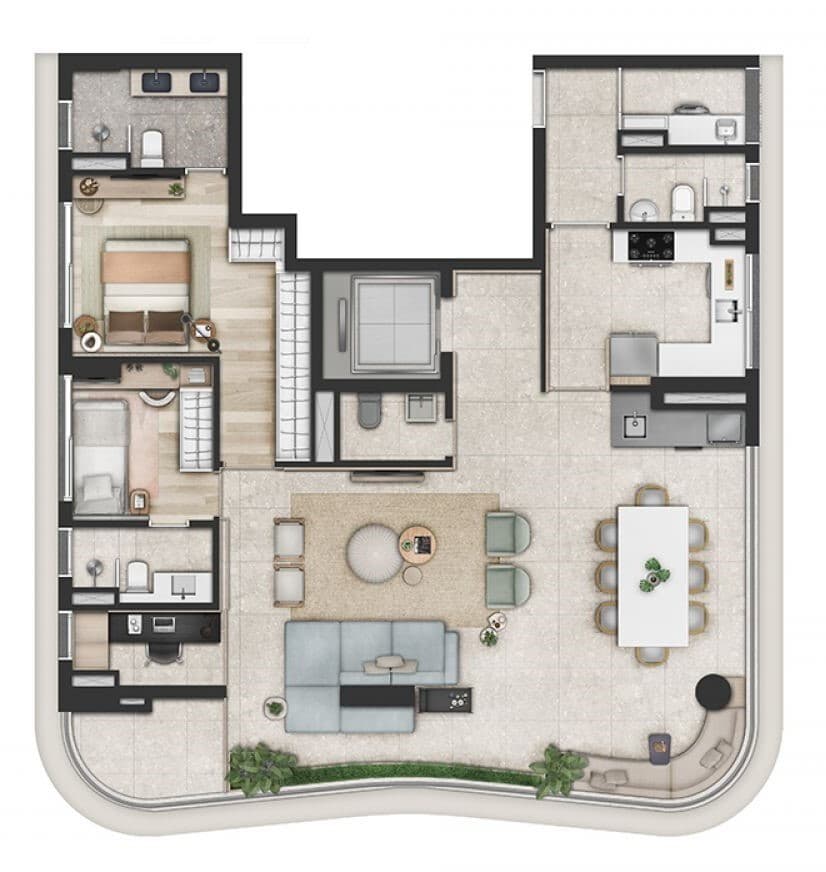 Planta 5 — Cidade Jockey Shanghai