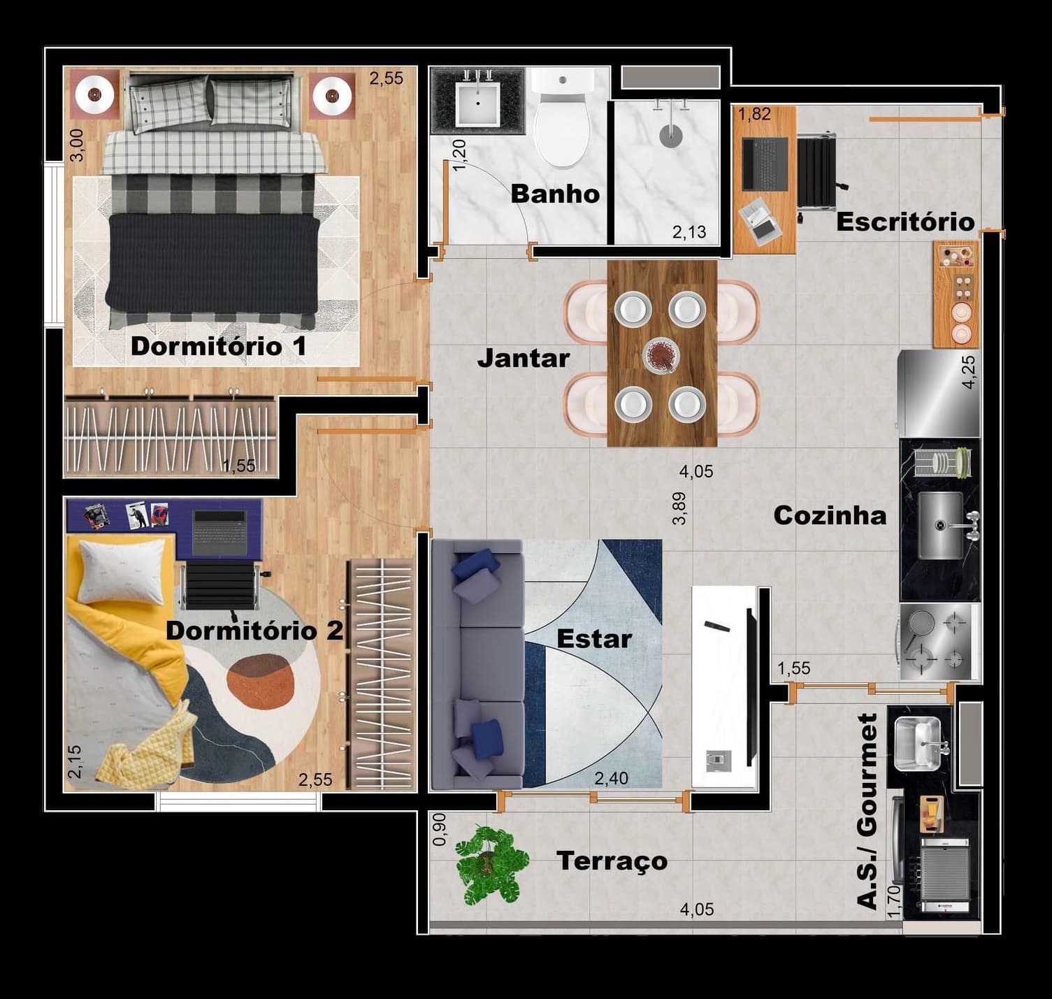 Planta 5 — Station Garden - Residencial