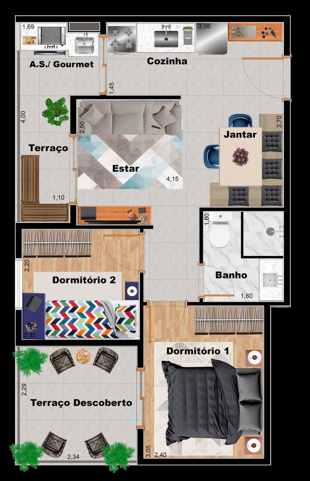 Planta 5 — Station Garden - NR