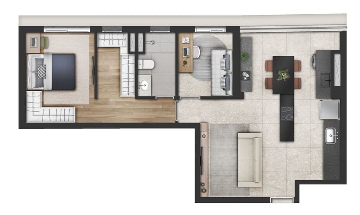 Planta 4 — Cidade Jockey Paris