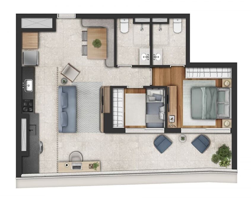Planta 5 — Cidade Jockey Paris