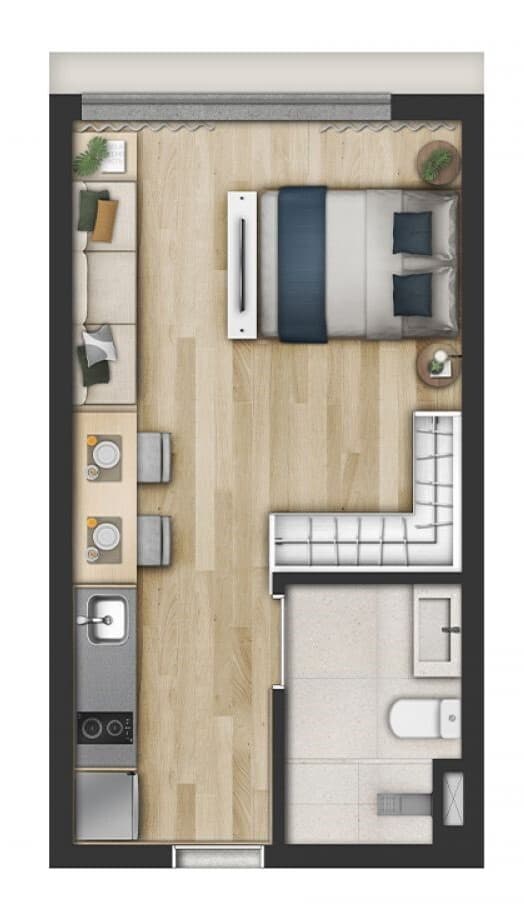 Planta 3 — Cidade Jockey Miami - NR