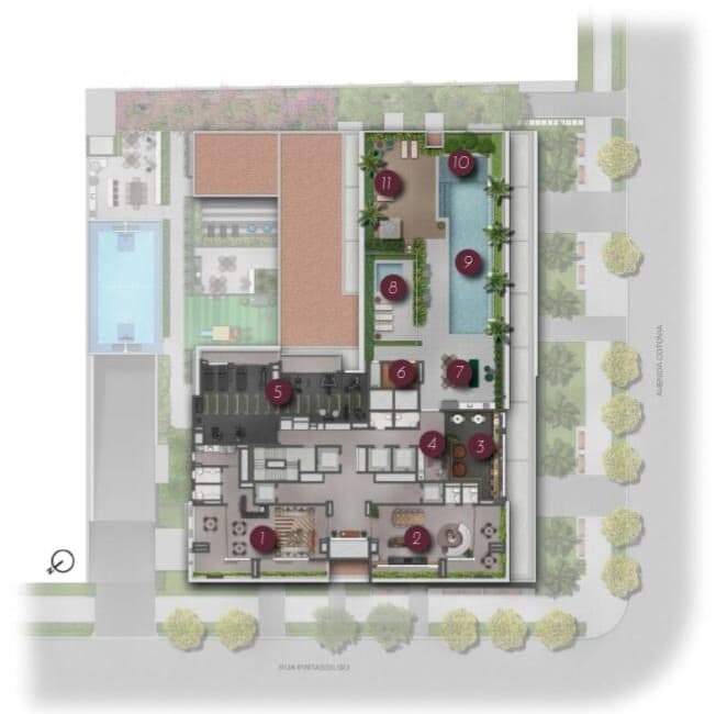 Planta 1 — Most Moema Home