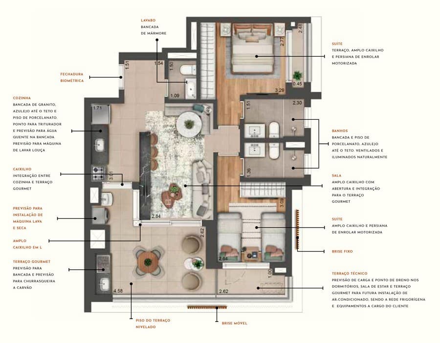 Planta 4 — Most Moema Home