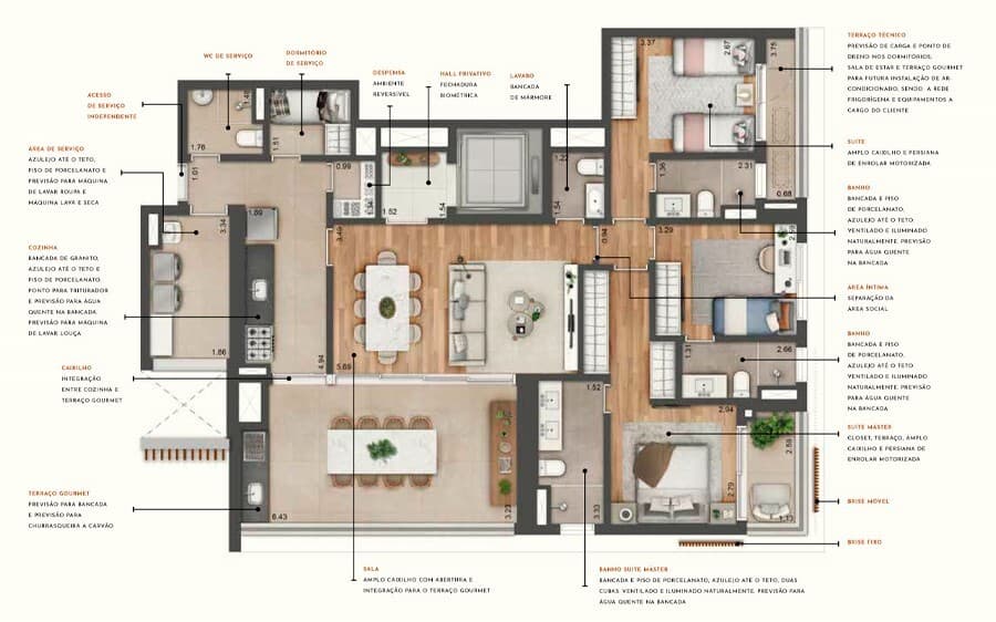Planta 5 — Most Moema Home