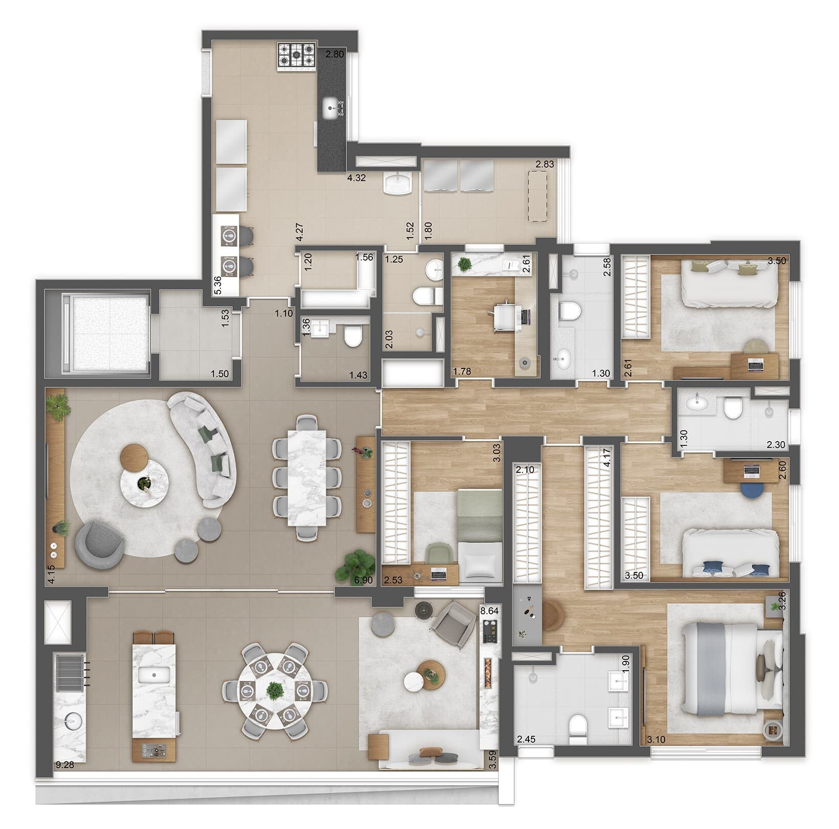 Planta 5 — Reserva Figueiras