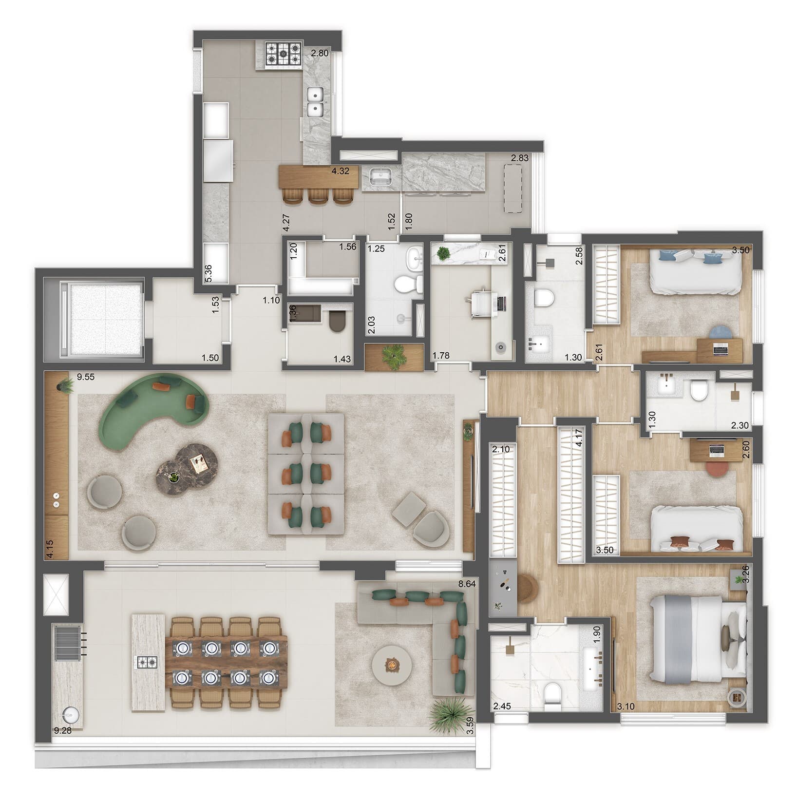 Planta 6 — Reserva Figueiras