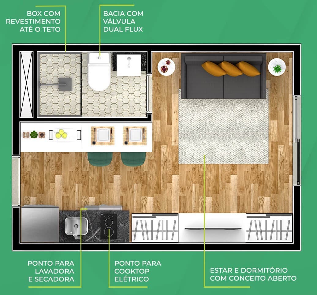 Planta 3 — Metrocasa Casa Verde - NR