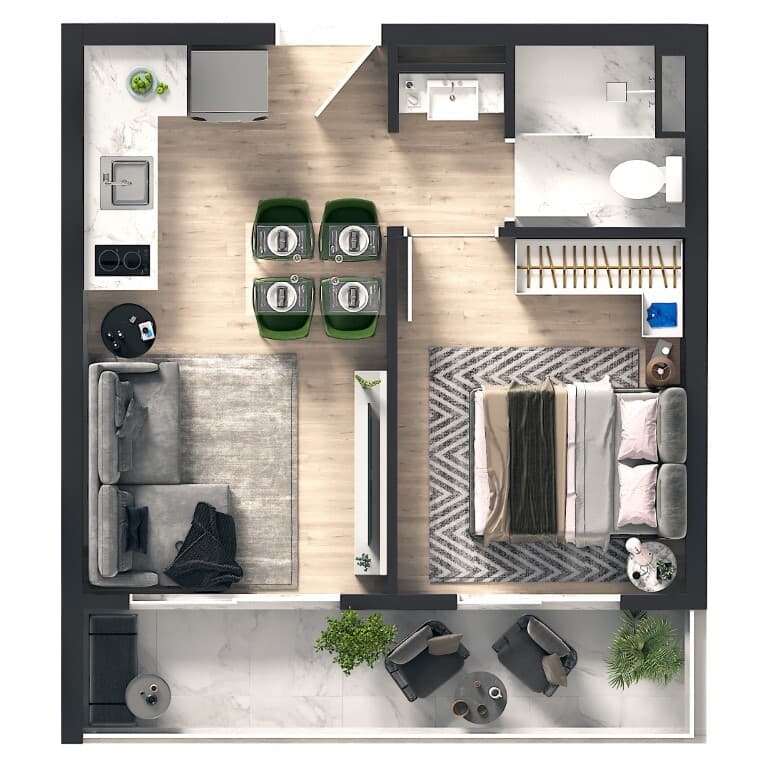 Planta 4 — Isla Morumbi