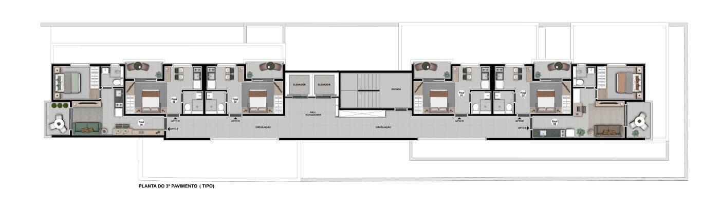 Planta 4 — Scene Vila Mariana - Residencial