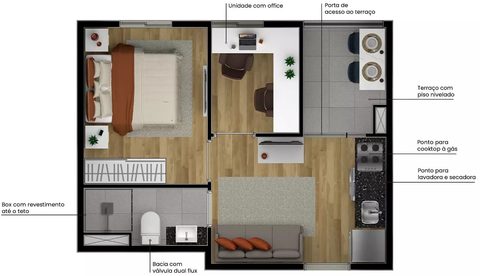 Planta 6 — Metrocasa Dom Bosco - NR