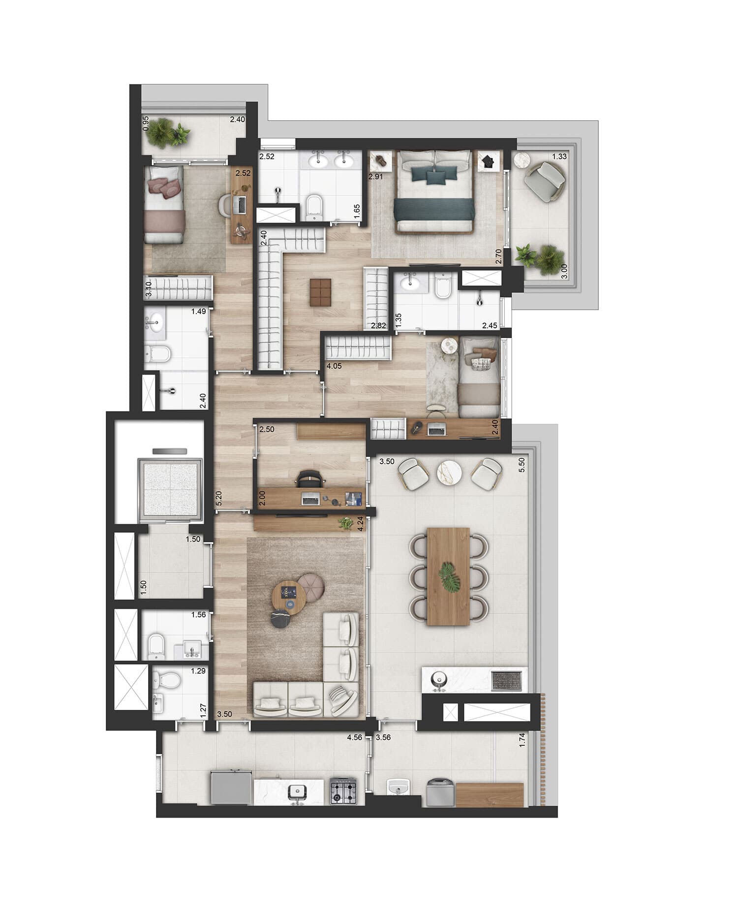Planta 2 — Mirant Ibirapuera