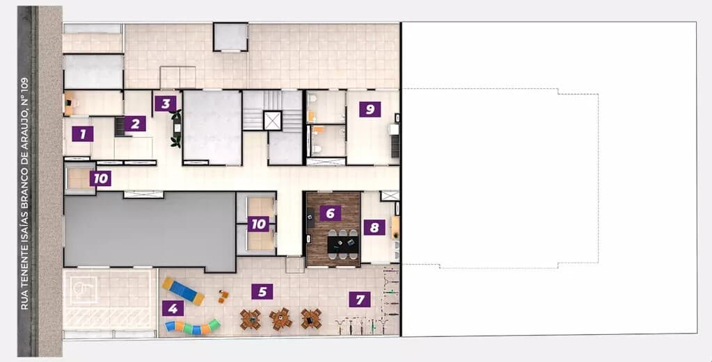 Planta 2 — Metrocasa Giovanni Gronchi - NR