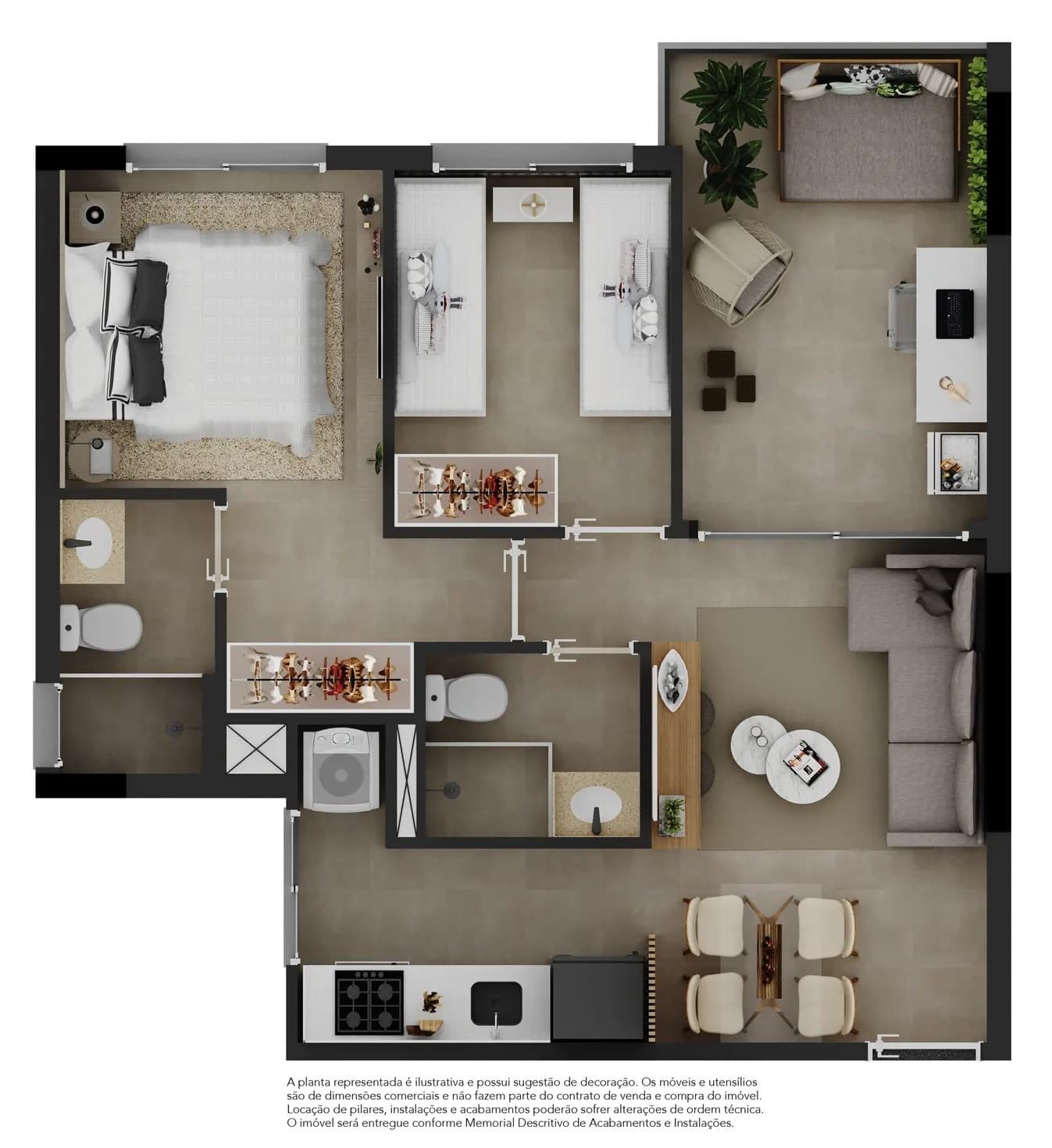 Planta 4 — Breeze Bosque da Saúde
