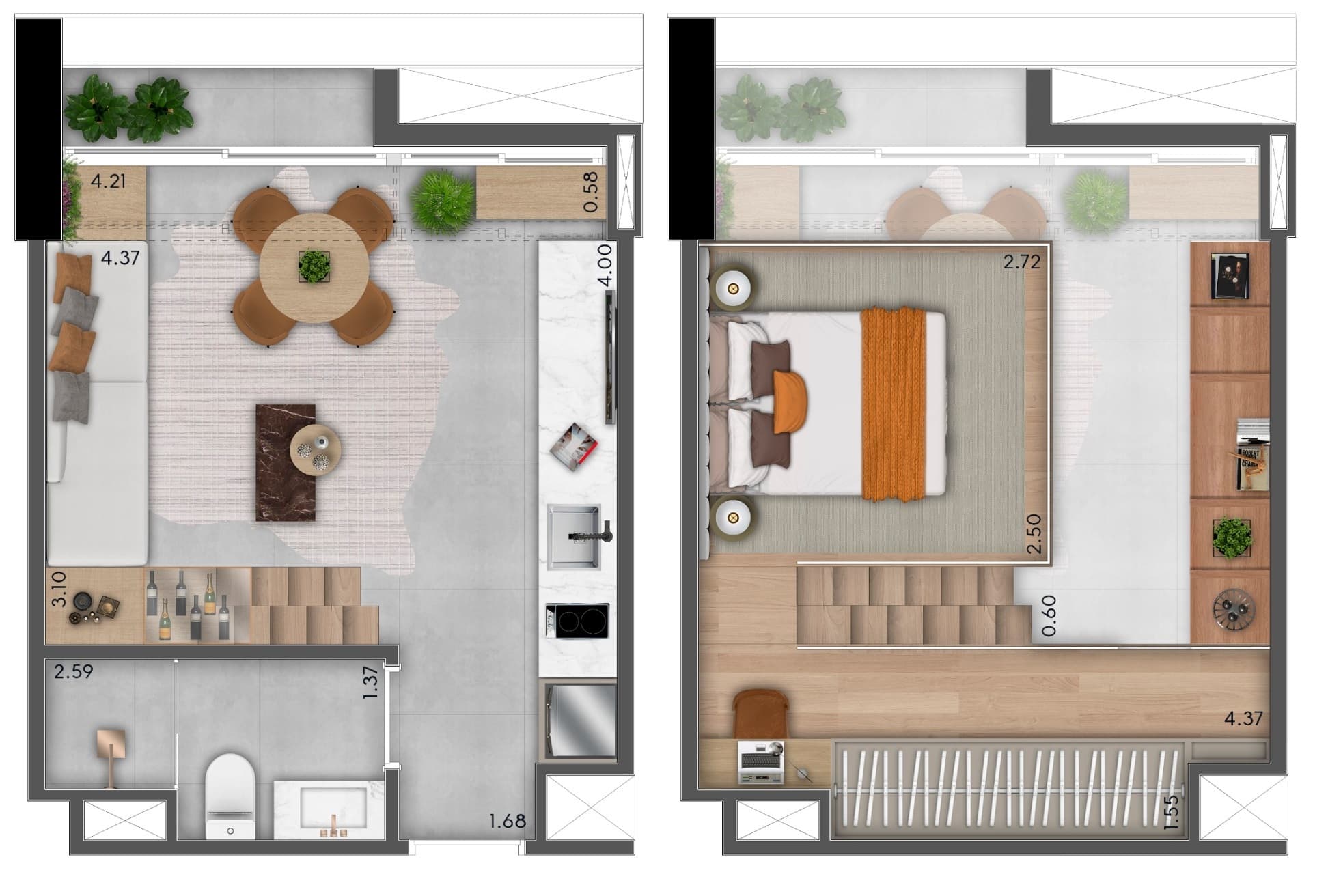Planta 1 — Cardoso432 - Residencial